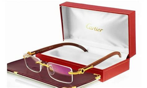 cheap cartier gold frames|cartier eyeglass frames discount.